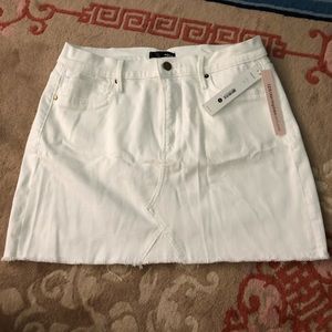 NWT AQUA Denim Skirt (Bloomingdale’s Exclusive)